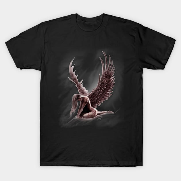 Lost Angel T-Shirt by Devocean3